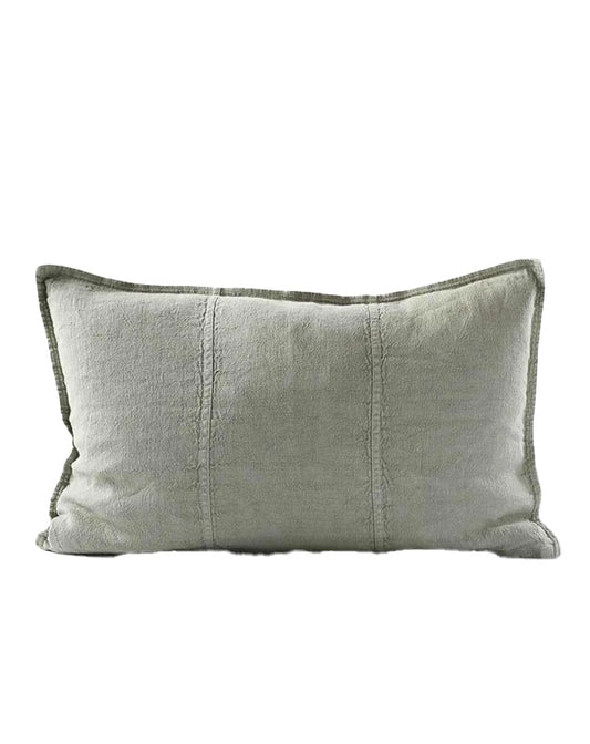 Luca Linen Outdoor Cushion - Pistachio 40x60