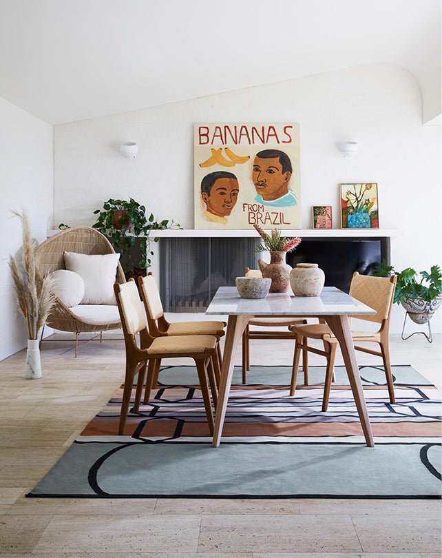 Fitzroy Rectangular Dining Table - Furniture - Republic Home