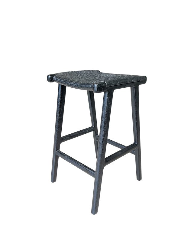 Jerry Plush Counter Stool - Furniture - Republic Home