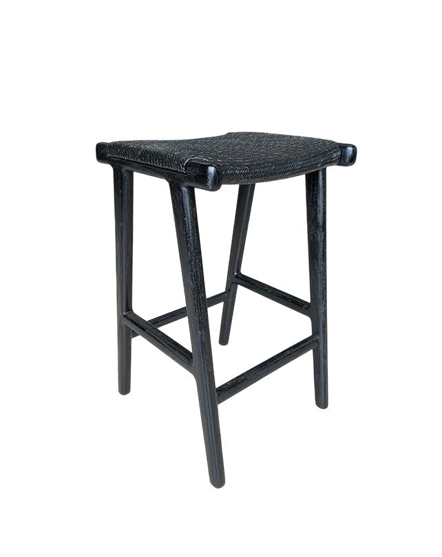 Jerry Plush Counter Stool - Furniture - Republic Home
