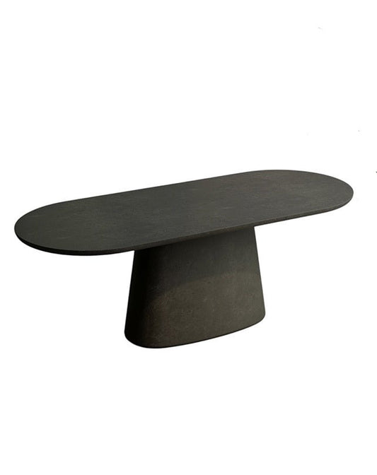 Milano Oval Dining Table (single pedestal) - Furniture - Republic Home