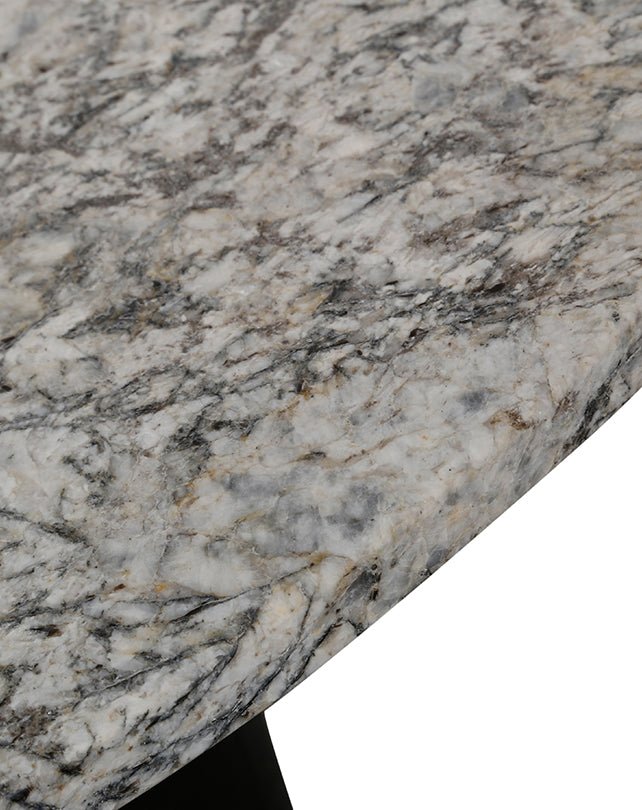 Nabu Dining Table (Alaska White) - Furniture - Republic Home