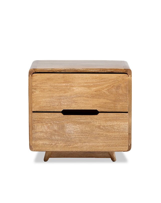 Penfold Bedside 2 Drawer - Furniture - Republic Home
