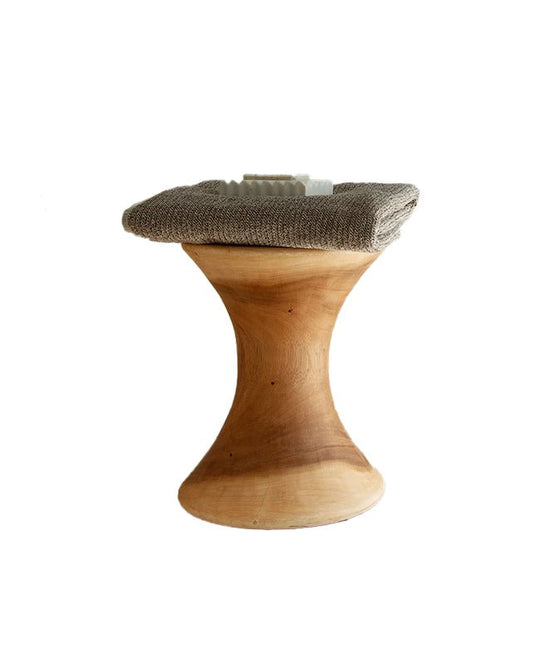 Suar Contour Stool - Furniture - Republic Home