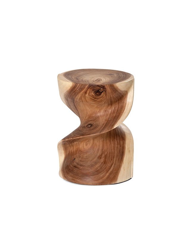 Suar Helix Stool - Furniture - Republic Home