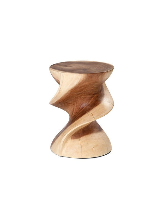 Suar Helix Stool - Furniture - Republic Home