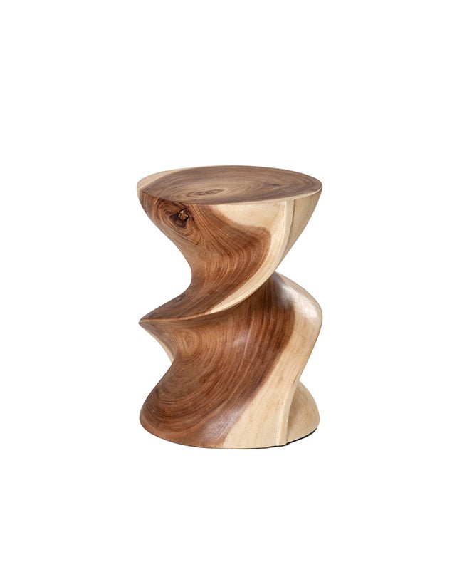 Suar Helix Stool - Furniture - Republic Home