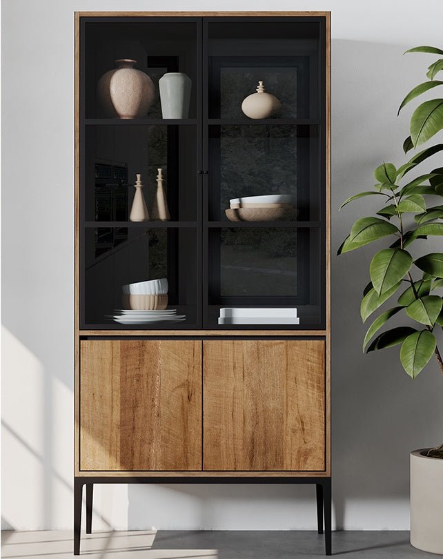 Venezia Display Cabinet 100cm - Furniture - Republic Home
