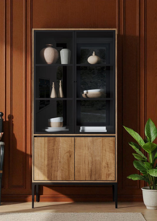 Venezia Display Cabinet 100cm - Furniture - Republic Home