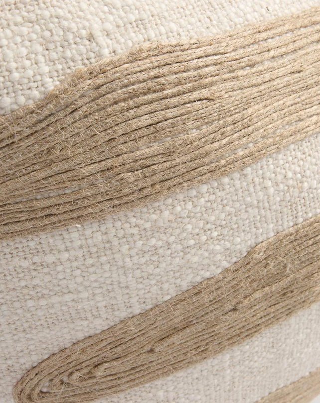 Zanth Cushion - Ivory/Natural - Cushion - Republic Home