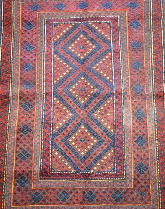 Afghan Kilim & Carpet 138x80cm - Rugs - Republic Home