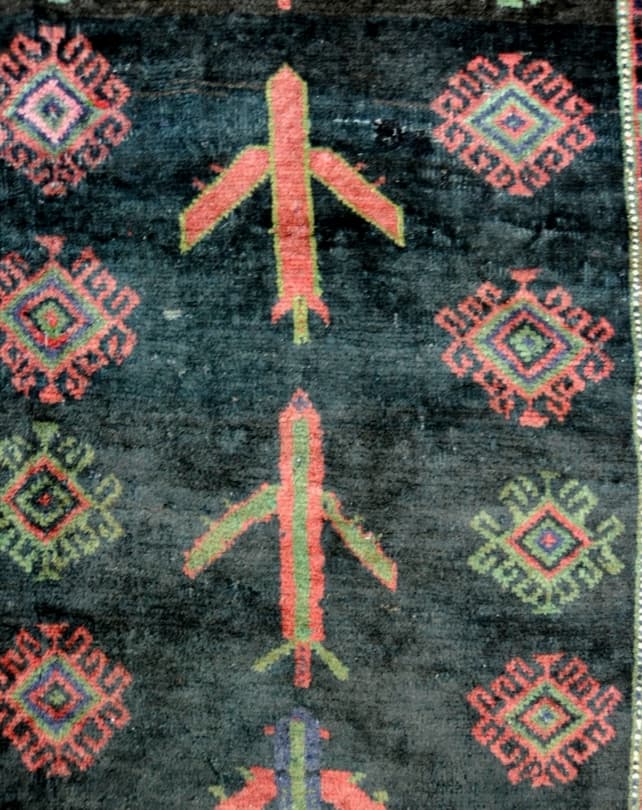 Afghan War Rug 200x90cm - Rugs - Republic Home