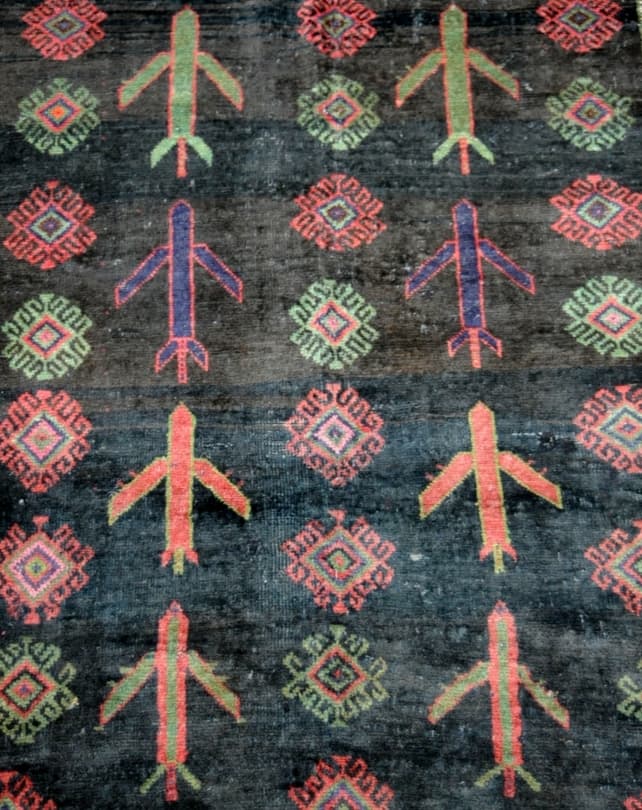 Afghan War Rug 200x90cm - Rugs - Republic Home