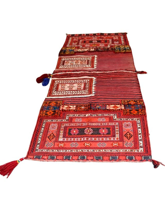 Bakhtiari Saddlebag Runner 270x105cm - Rugs - Republic Home
