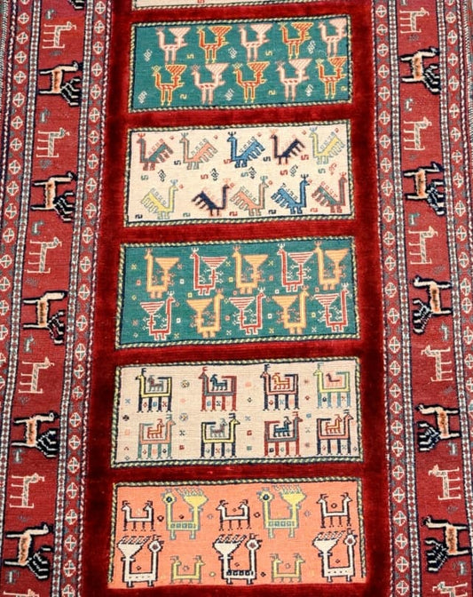 Balootch Soumakh Runner 285x77cm - Rugs - Republic Home