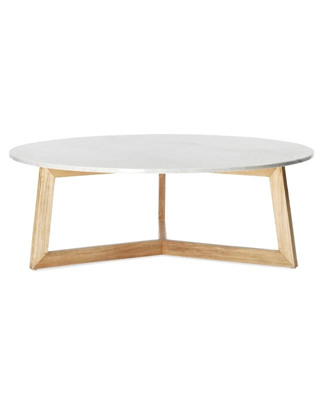 Delta Coffee Table (Marble) - Furniture - Republic Home