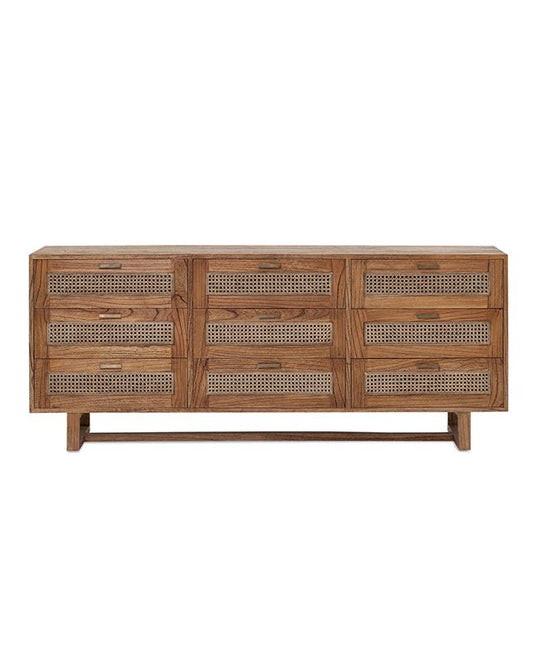 Fitzgerald Chest 9 Drw - Furniture - Republic Home