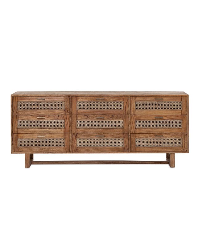 Fitzgerald Chest 9 Drw - Furniture - Republic Home