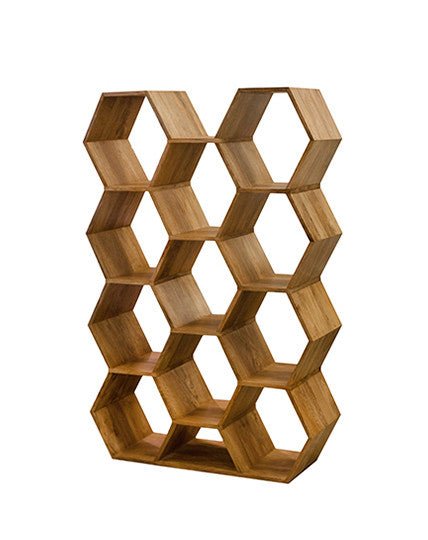 Honeycomb Bookshelf - Furniture - Republic Home