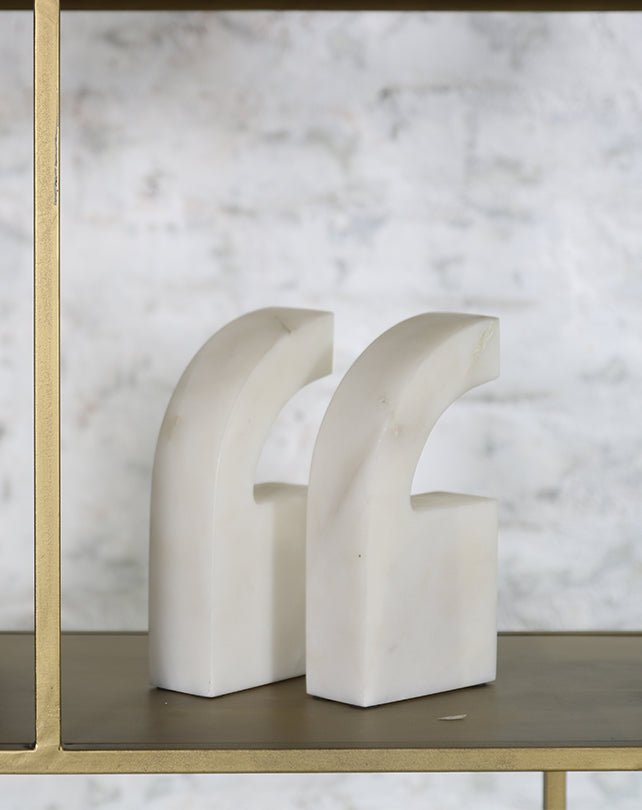 Marble Quotation Marks - Homewares - Republic Home