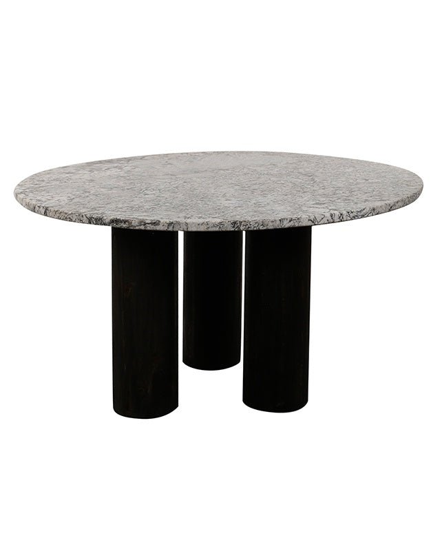 Nabu Dining Table (Alaska White) - Furniture - Republic Home