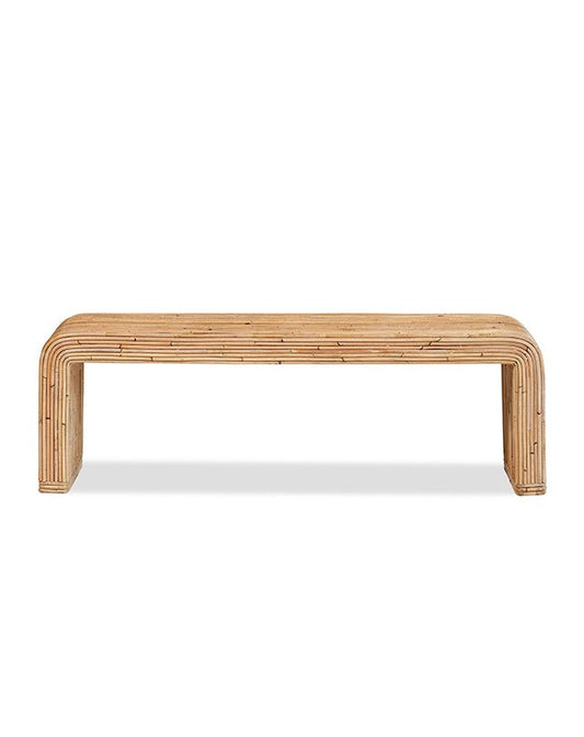Nusa Cane Bench - Furniture - Republic Home