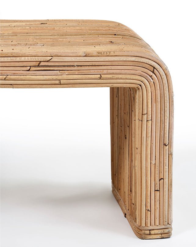 Nusa Cane Bench - Furniture - Republic Home