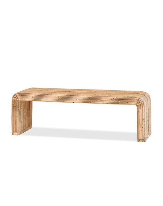 Nusa Cane Bench - Furniture - Republic Home