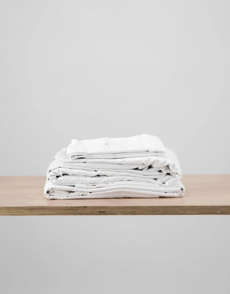 Organic 1000TC Cotton Sheet Set — White - Sheets - Republic Home