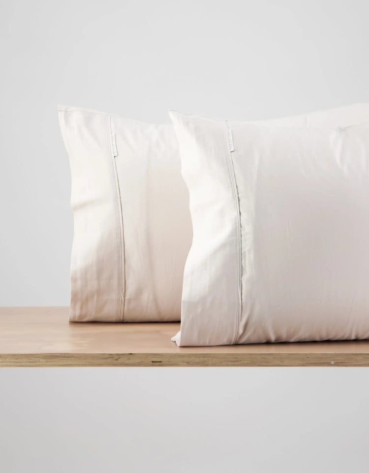 Organic 500TC Cotton Pillowcases — Omni Shell - Pillowcases - Republic Home