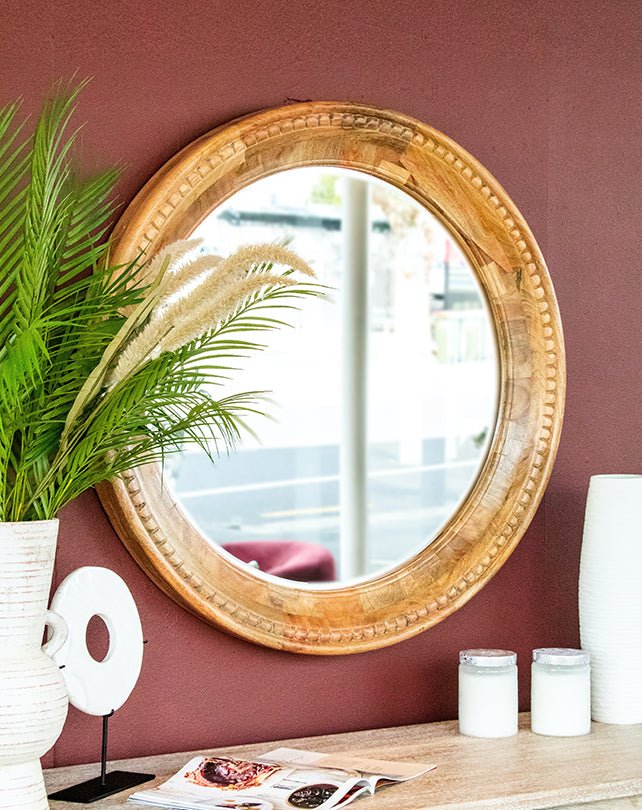 Remi Wall Mirror - Furniture - Republic Home