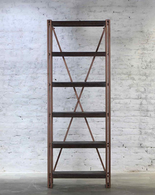 Stanley Narrow Shelving Unit - Furniture - Republic Home