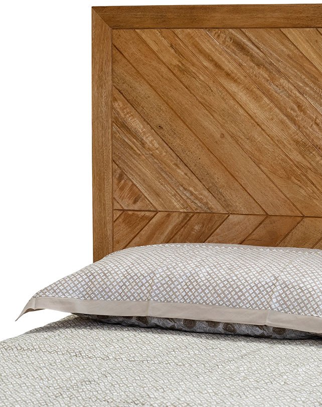 Tapestry Bed (Natural) - Furniture - Republic Home