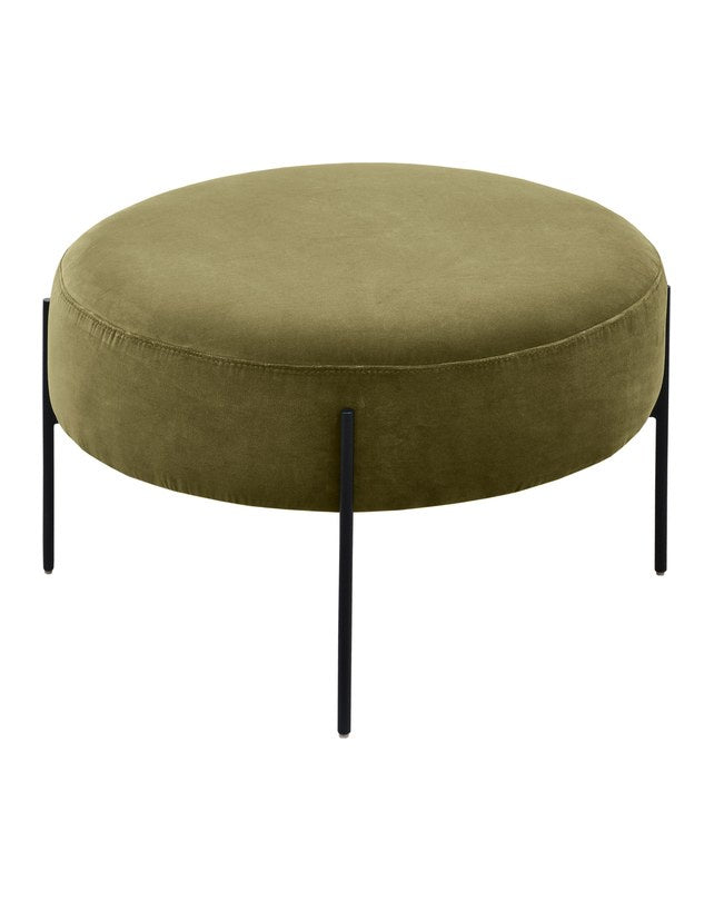 Leroy Round Ottoman Large