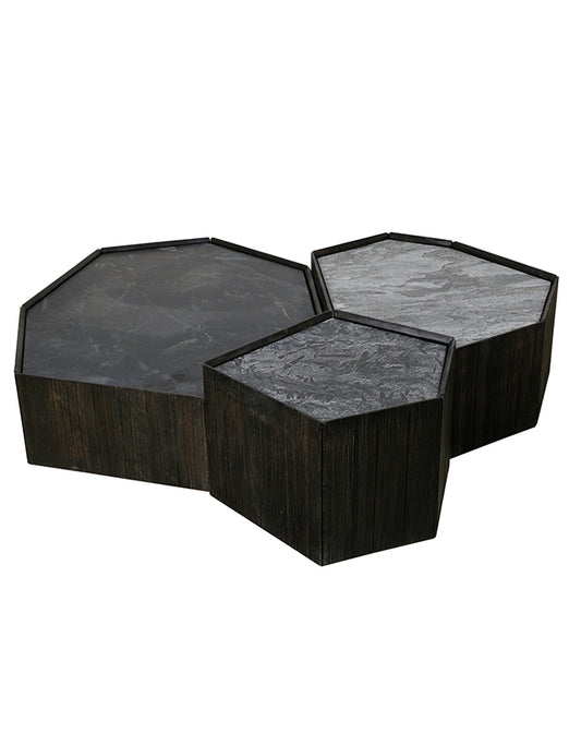 Chalcedon Coffee Tables (Set of 3)