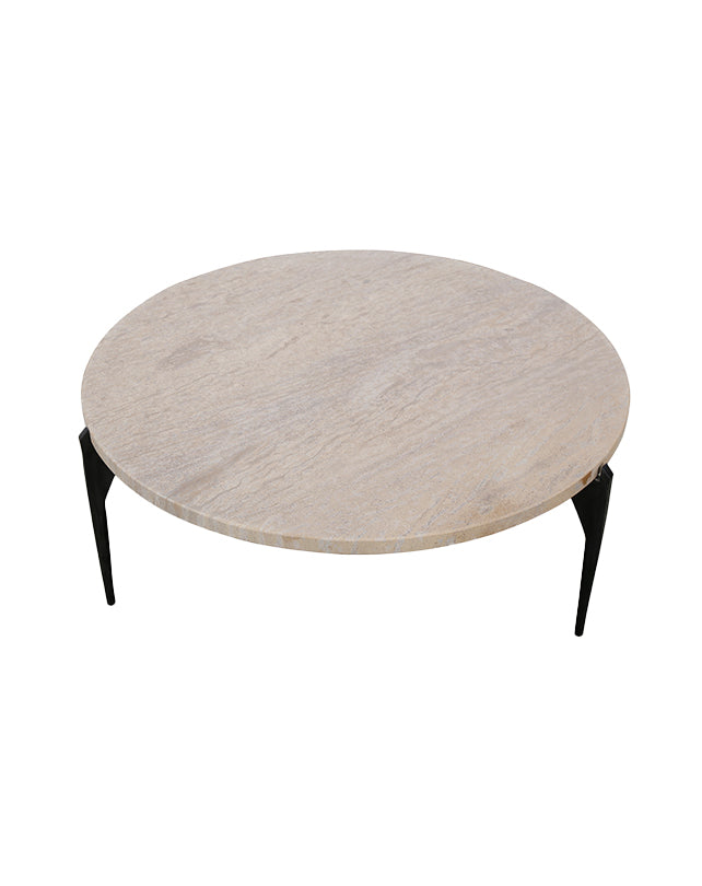 Naxos Coffee Table (Travertine)