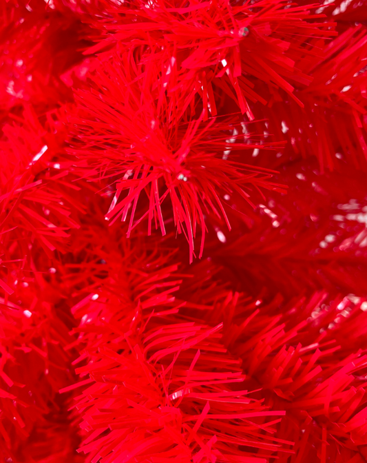 3' Red Xmas Tree