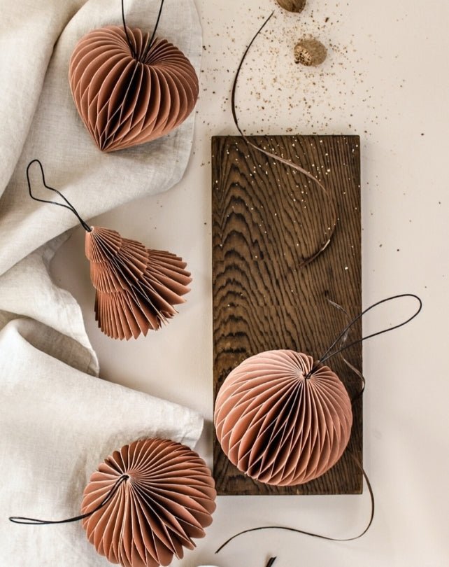 Clay Paper Heart Ornament - Homewares - Republic Home