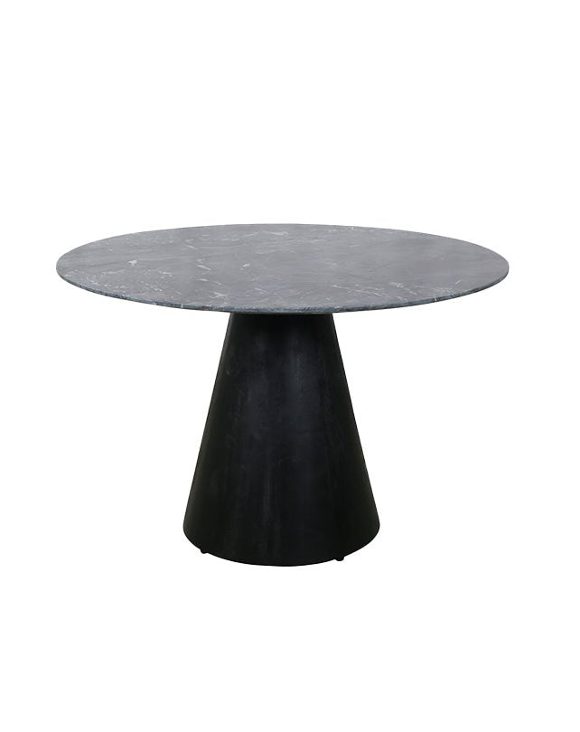 Cousteau Dining Table (Black Base) - Furniture - Republic Home