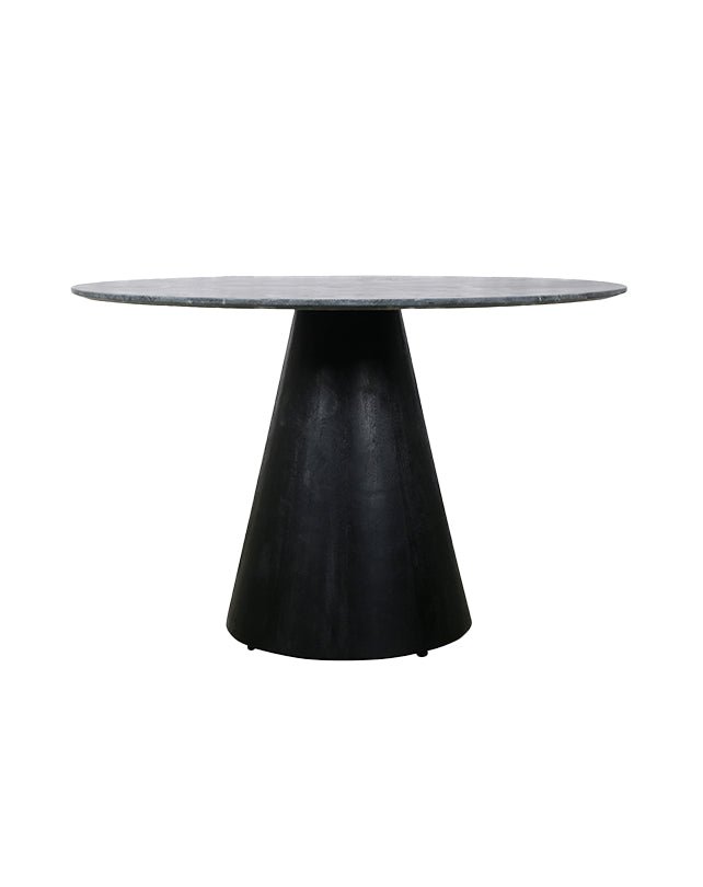 Cousteau Dining Table (Black Base) - Furniture - Republic Home