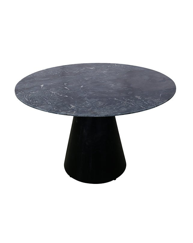 Cousteau Dining Table (Black Base) - Furniture - Republic Home