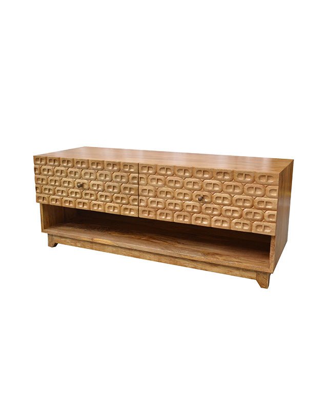 Dakota Entertainment Unit 120 (2Drawer) - Furniture - Republic Home