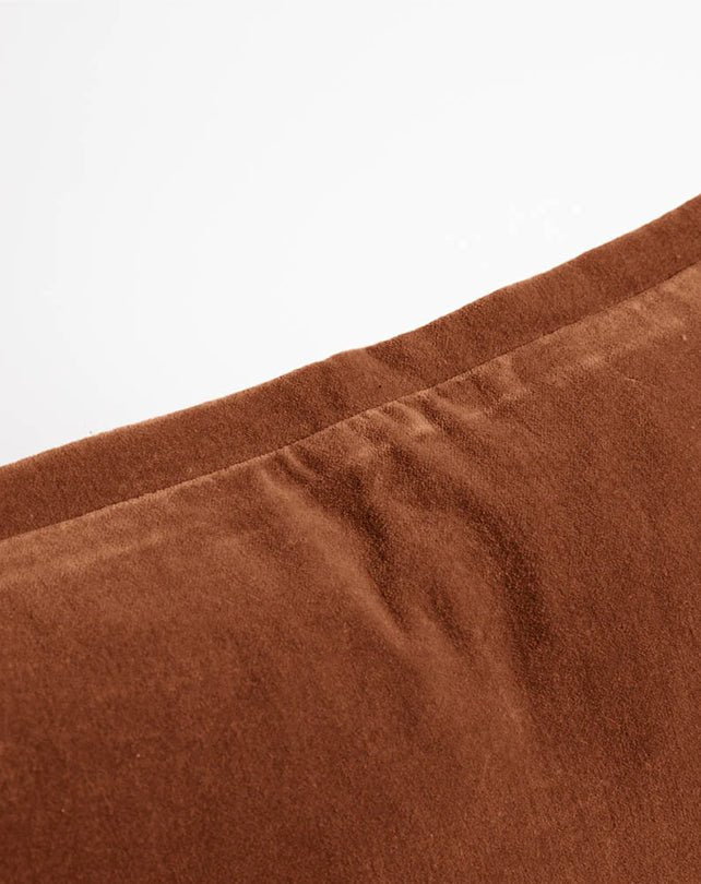 Evelyn Velvet Cushion - Nutmeg - Cushion - Republic Home