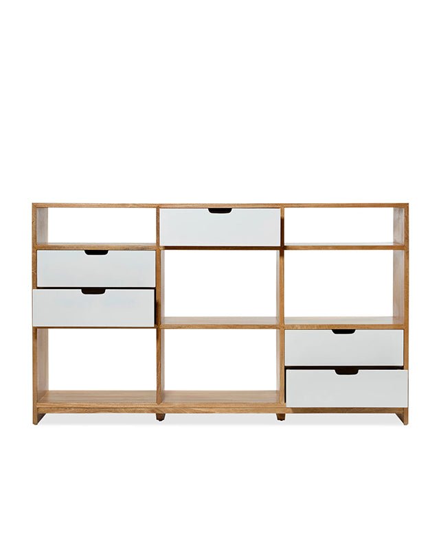 Florida Half Triple Bookcase - Furniture - Republic Home