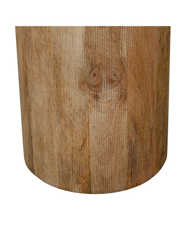 Gobu Side Table (Capri Beige) - Furniture - Republic Home