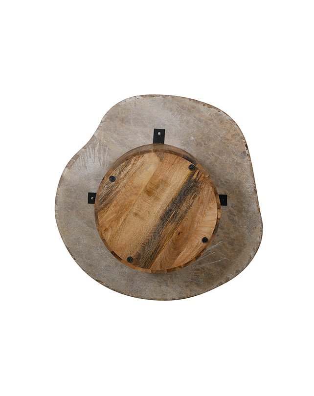 Gobu Side Table (Capri Beige) - Furniture - Republic Home