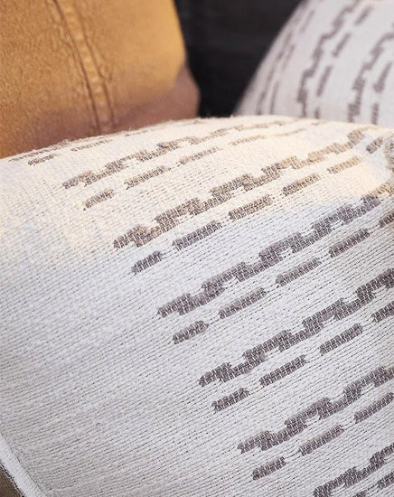 Hagen Cushion - Off White/Slate - Cushion - Republic Home