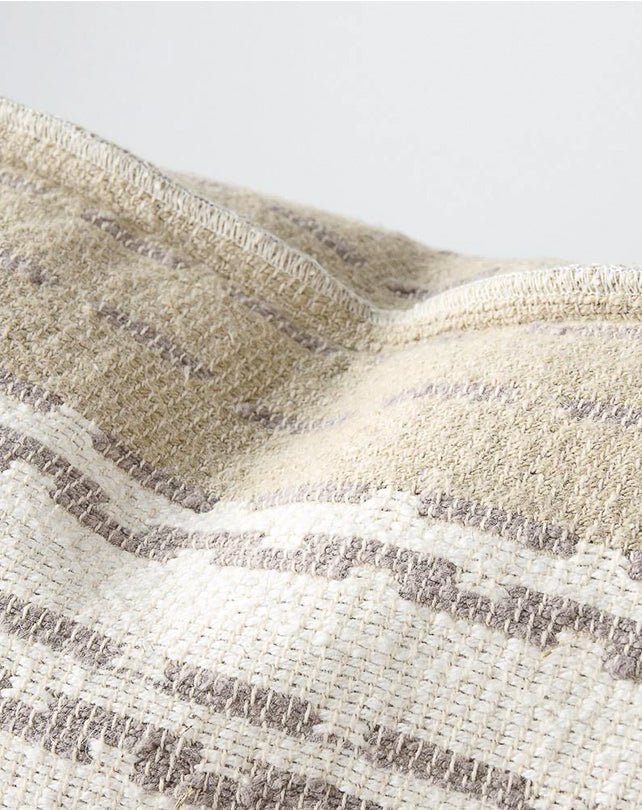 Hagen Cushion - Off White/Slate - Cushion - Republic Home