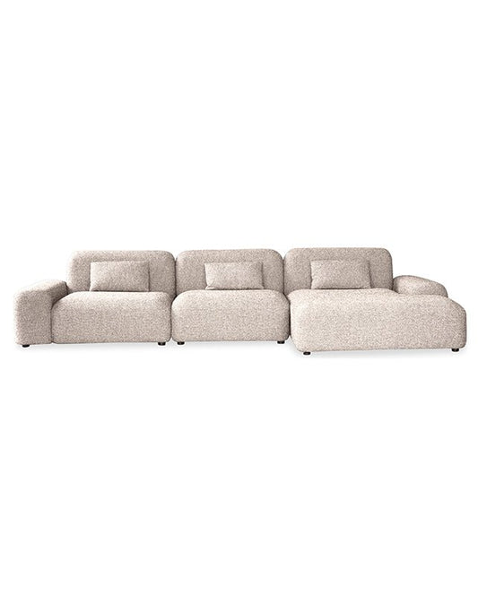 Krystal Sectional Sofa - Furniture - Republic Home