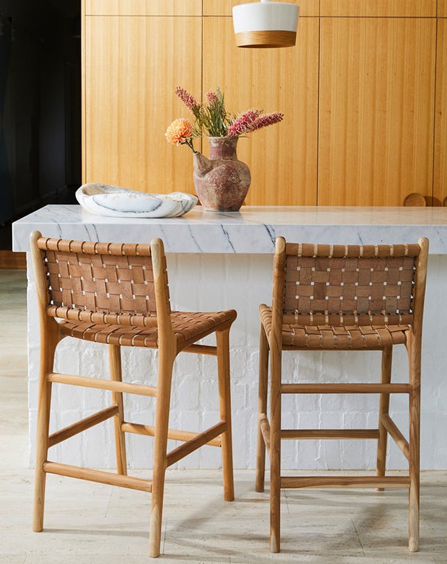 Maya Counter Stool with back - Furniture - Republic Home